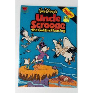 Walt Disneys Uncle Scrooge The Golden Fleecing Comic Book 1966 Whitman 11355 Vin